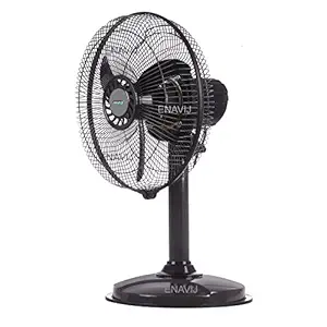 ENAVIJ Model-K23 High Speed Copper Motor Farrata Fan Mini Pedestal Fan Black Make in India || Limited Edition || QWR01