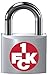 Produktbild 1. FC Kaiserslautern FanLock powered by Basi GmbH - Fanschloss