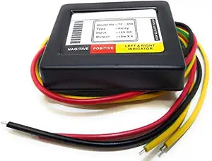 TRP TRADERS Universal for Bike Hazard Flasher, Waterproof 16 Patterns Flasher Relay for LED/Bulb Indicators