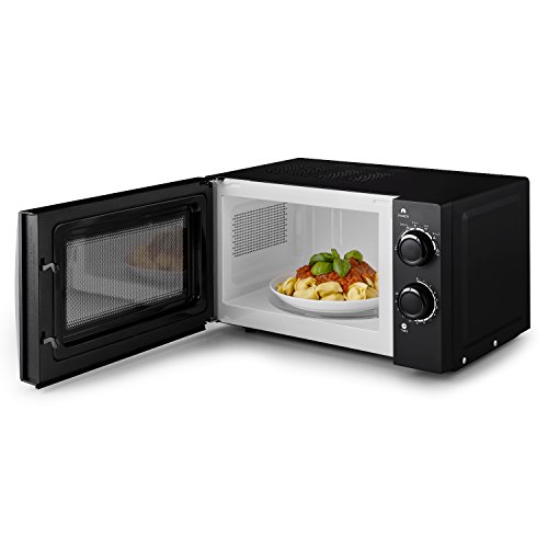 Klarstein myWave Mikrowelle Mikrowellenofen (700W, 20 Liter, Timer, 6 Leistungsstufen, großes Sichtfenster) schwarz - 6