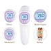 [FDA Approved] Dr.Meter Forehead Thermometer, Clinical Digital Infrared Non-Contact Baby Thermometer with Instant Reading (1 Second), Fever Alarm and Back lit display, Battery Included