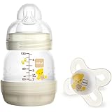 Istruzioni in lingua straniera - MAM Biberon Anti-Colic + Ciuccio Start A112 Innovativo Sistema Anti-Colic Brevettato con Tet
