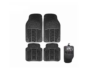 AutoFurnish Vinyl Car Floor Mat For Maruti Suzuki Maruti 800 (Black) Set of 4