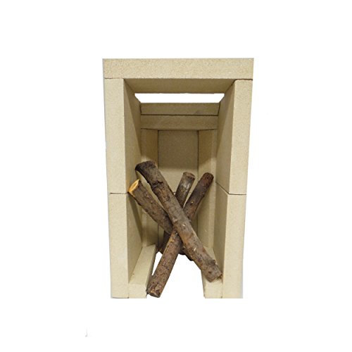 1×30 mm Vermiculite Platte Brandschutzplatten 800x600x30mm Schamotte Ersatz - 6