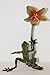 Produktbild Frosch mit Orchidee, Skulptur aus Bronze