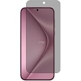 Engo Huawei Pura 70 İle Uyumlu Hayalet Ekran Koruyucu, 9H Temperli Nano Kırılmaz Esnek Cam, Yandan G&ouml;r&uuml;nmeyen Anti-Spy Gizlil