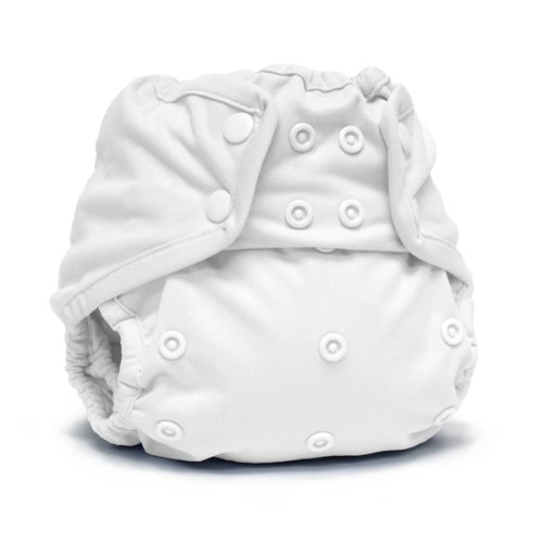Rumparooz One Size Snap Cloth Diaper Cover, White