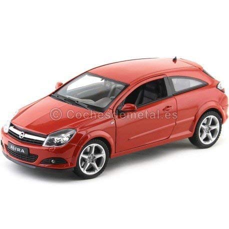 WELLY WE2563R OPEL ASTRA GTC 2005 RED 1:18 MODELLINO DIE CAST MODEL