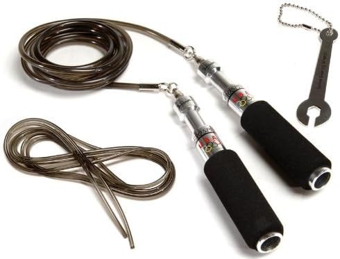 Buddy Lee Aero Speed Hyperformance Training Jump Rope w/Extra Replacement Cord