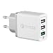 Produktbild Shootingstar 3 Ports Schnell Ladegerät QC 3.0 Smart AI Power Schnell USB Lade Ladegerät für iPhone 7 X iPad Samsung S8 Huawei Xiaomi Schnellladegerät QC3.0
