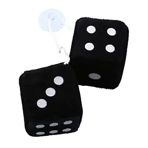 Benjoy Black Dice Hanging Car Perfume for Ford Eco Sport