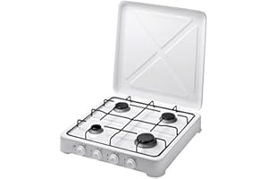 ALFA DYSER COCINA GAS ESMALTADA BLANCA 4 FUEGOS