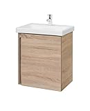 GERÄUSCHLOS: Durch die praktische Soft-Close-Funktion lässt sich die Schranktür geräuschlos schließen und öffnen. Das sanfte Schließen ist somit gewährleistet.