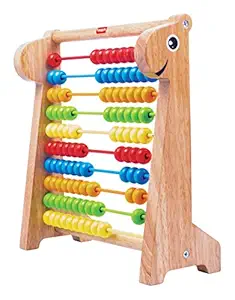 Giggles - Abacus, Multicolour Wooden Educational Toy, Early Math Skills, 3 Years & Above, Preschool Toys, Multicolor, Pack Of 1