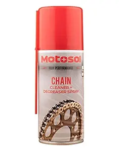 Motosol Chain Cleaner and Degreaser Spray for All Bikes - 150 ml
