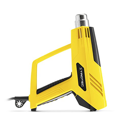 TROTEC Heißluftpistole HyStream 2100 (2.000 Watt) bis max. 650 °C (in 10 °C-Schritten) mit Kaltstufe, Farb-LCD und vielseitig einsetzbarem Vorsatzdüsen-Set - 5