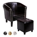 MATERIAL: Massivholz (Füße) / Qualitatives Kunstleder (Fläche) / Schaumstoff (Füllung)