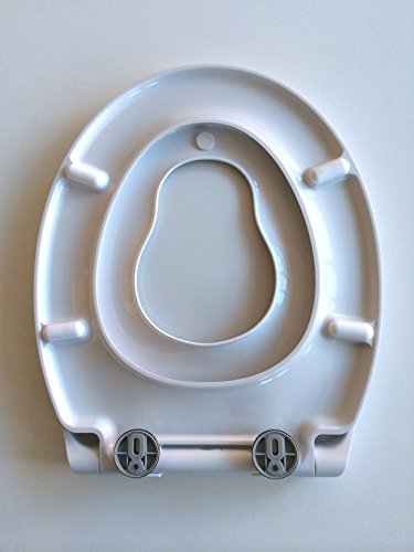 ADOB Kinder Familien WC Sitz New Family, Absenkautomatik, abnehmbar zur Reinigung von der Keramik - 6