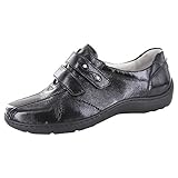 Luftpolstersohle Waldläufer Damen Slipper Henni Weite H 496301-143-001/167724905 schwarz 177999