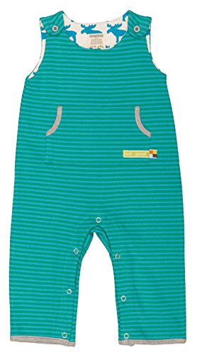 loud + proud Unisex Baby 544 Full Footies, Green (forest Fo), 18-24 months (Manufacturer size: 86/92)