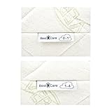 BestCare® – Naturmatratze Babymatratze Kinderbettmatratze aus Pflanzenfasern, kein chemischer Geruch, kein Latex, 2-seitig (Baby/Kleinkind) – Aloe Vera Bezug - 6