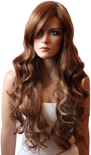 PRETTYSHOP Fashion Lady Natural Full WIG Curl Long Hair Heat-Resistant Like (dark blonde 27/30 FP712)