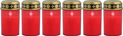 Gravidus 6LED Grab Light Grave Light Candle Red