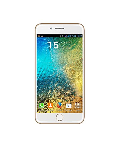 IKALL K1 5-inch 4G Android Phone with K71(Gold, Yellow)