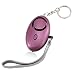 Produktbild AUCOS Mini Minder Key Ring Persönliche Schlüsselalarm Angriff Rape Alarm 140dB mit Fackel 1 Pcs
