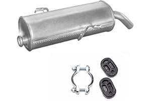 POLM-OSTR Auspuff Endschalldämpfer + Montageware Neuware (passend für das angegebene Fahrzeug,siehe Artikelbeschreibung)