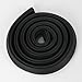 JNTworld Glass Table Edge Guard Baby Protector +4 Corner Soft Non-toxic and Environmentally Friendly (black)