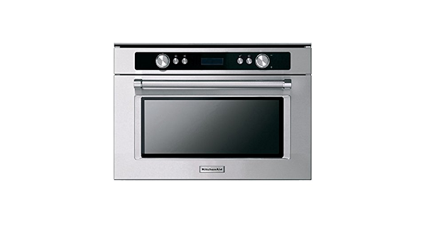 KitchenAid Forno a microonde Combi ad Incasso KMMXX 38600 Finitura Acciaio  Inox da 38 cm : Amazon.it: Grandi elettrodomestici