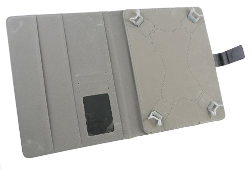 Emartbuy® Archos 101c Platinum 10.1 Zoll Tablet Universalbereich Schwarz Multi Winkel Folio Exekutive Case Cover Wallet Hülle Schutzhülle mit Kartensteckplätze + Schwarz Eingabestift - 4