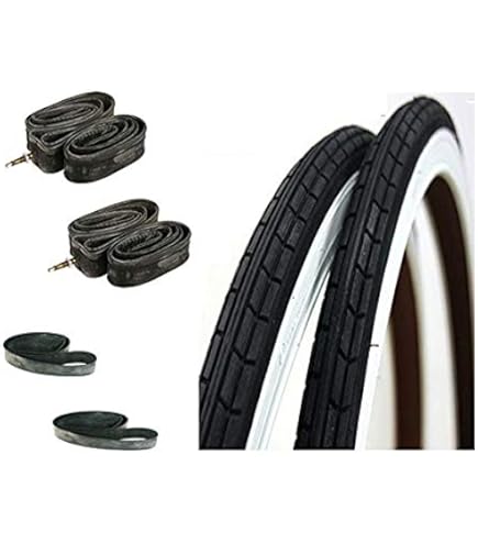 2 Copertoncini 700x35C Con Camere D'Aria - Per City Bike E Trekking