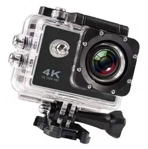 Raptas 4K Sports Action Camera with 16MP High Resolution with Wi-Fi | 4K Ultra HD Video Recording with 120 Degree Wide Angle Lens and Waterproof Upto 30 Meters (Black)
