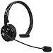 Produktbild Jumbl BH21 Bluetooth Kopfhörer,Drahtloses Bluetooth Kopfhörer Headset Über Kopf, Mikrofon, Freisprecheinrichtung,und Rauschunterdrückung 4x Noise Cancelling, Chat, Professionelle Over the Head Funkkopfhörer für Auto und LKW-Fahrer Computer iPhone Android Handys und mehr