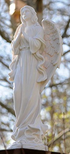 großer Engel, Schutzengel, Grabengel in Marmor Optik-wunderschön 51cm Angel nice - 6