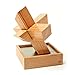 8 Piece Tegu Asterisk Magnetic Wooden Block Set, Mahogany