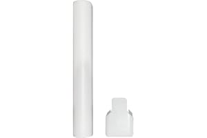 Fuhr Tilt Turn Window Bottom Hinge White Plastic Covers 2 Parts Pack