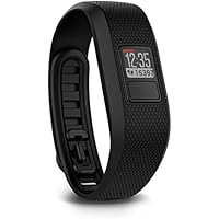 Garmin Vivofit 3 Wireless Fitness Wrist Band e Activity Tracker - Regular (dimensioni polso fino a 195 mm), nero (Ricondizion