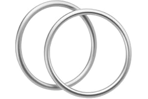 GAROSA 2 PCS Bébé Slings Anneaux Coton Wrap Anneau Accessoire Anneaux En Aluminium Porte Bébé Anneau pour Infant Respirant Slings Carrier Strap