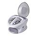Carmen C85018 Manicure and Pedicure System with 12 Attachments - White