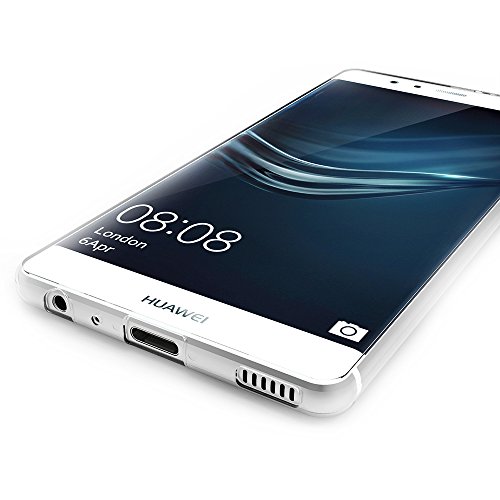 Funda Huawei P9  AICEK Huawei P9 Funda Transparente Gel Silicona Huawei P9 Premium Carcasa para Huawei P9