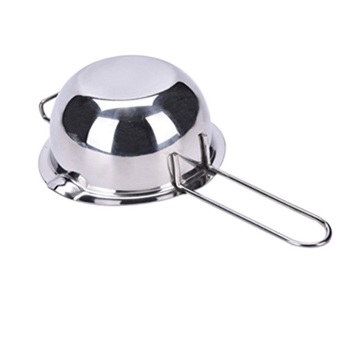 HABI Edelstahl Schokolade Zuckerdose Fondant Zucker Butter Heizung Schmelzschale Topf - 2