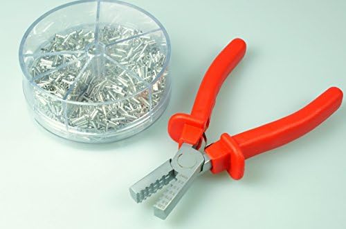 1900 St. Wire End Ferrules Uninsulated 0.5 – 2.5 mm²/Crimping Pliers Set