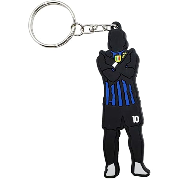 Portachiavi Ufficiale Inter Giemme - Nuovo Logo In Metallo Dipinto - Foto 4