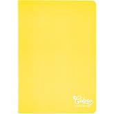 Meteksan Colors A4 60 Leaf Striped Notebook, Yellow