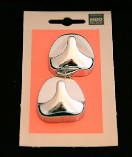 Enzo Rodi Roman Dietsche Klebehaken Wandhaken Haken Handtuch Bad Küche Chrom 2er Set BZ4057