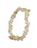 Esta pulsera de piedras naturales de citrino te conquistará con su color suave y cálido. El citrino es una delicada piedra de tonalidad apacible y brillo revitalizante. Esta pulsera barroca de citrino hará destacar tus atuendos con un delicado toque de color. El amarillo es el color de la vida, del movimiento, de la apertura y del contacto social. También está vinculado a la amistad, la fraternidad y el conocimiento.