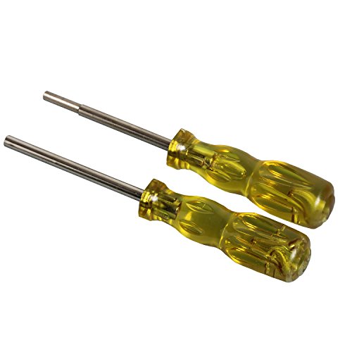 eJiasu 3.8mm+4.5mm Sicherheit Schraubendreher Bit Set CR-V Stahl-Schraubenzieher-Reparatur-Werkzeug-Offen für NGC N64 SFC NES SNES Super Nintendo 64 Patronen & Systems (1 pack (3.5mm+4.5mm)) - 3